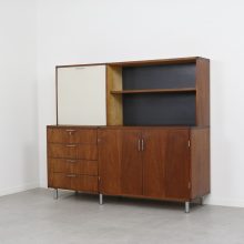 Vintage Cees Braakman Made to Measure secretaire 1960s - Vintage Nederlands design wandmeubel - Mid century Dutch design cabinet 5