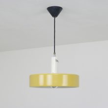 Vintage Anvia Almelo J. Hoogervorst model 4017 hanglamp hanging lamp 1950s - Mid century Dutch industrial design lighting 1