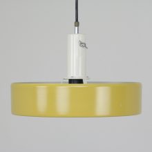 Vintage Anvia Almelo J. Hoogervorst model 4017 hanglamp hanging lamp 1950s - Mid century Dutch industrial design lighting 2