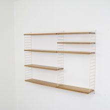 ‘The ladder shelf’ Nisse Strinning modular wall unit String Design AB 1960s - Vintage Zweeds design wandsysteem 2