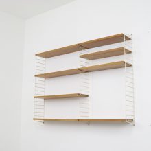 ‘The ladder shelf’ Nisse Strinning modular wall unit String Design AB 1960s - Vintage Zweeds design wandsysteem 3