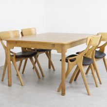 Børge Mogensen Øresund extendable dining table patinated Oak - Karl Andersson & Söner - Vintage Deense Zweedse eetkamertafel Mid century Danish Swedish design 1960s 7