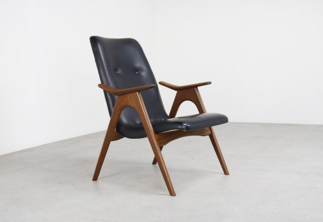 Louis van Teeffelen - Webe A serie - Mid century Dutch design lounge chair - Vintage Nederlands design fauteuil 1960s 1