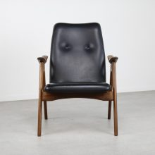 Louis van Teeffelen - Webe A serie - Mid century Dutch design lounge chair - Vintage Nederlands design fauteuil 1960s 3