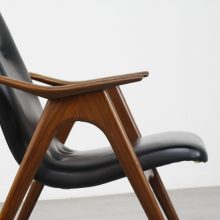 Louis van Teeffelen - Webe A serie - Mid century Dutch design lounge chair - Vintage Nederlands design fauteuil 1960s 5