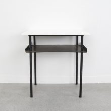 Vintage Wim Rietveld night stand bijzettafel side table Auping 1950s Industrial dutch design 3