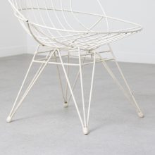 Cees Braakman vintage wire lounge chair Combex Pastoe 1950s - Vintage Nederlands design draadstoel 1