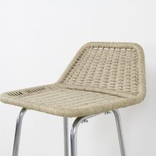 Dirk van Sliedregt Rohe Noordwolde Vintage Dutch design papercord bar stool 4