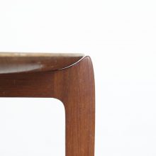 Early foldable tray side table by Svend Åge Willumsen & Hans Engholm for Fritz Hansen 1950s Mid century Danish design table teak 4