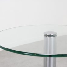 Hank Kwint - Metaform HK2 - Mid century postmodern Dutch design side table 1980s - Vintage design bijzettafel graniet 4