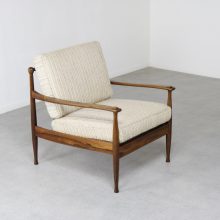 Mid century Danish lounge chair rosewood 1960s - Vintage Deense design fauteuils palissander 1