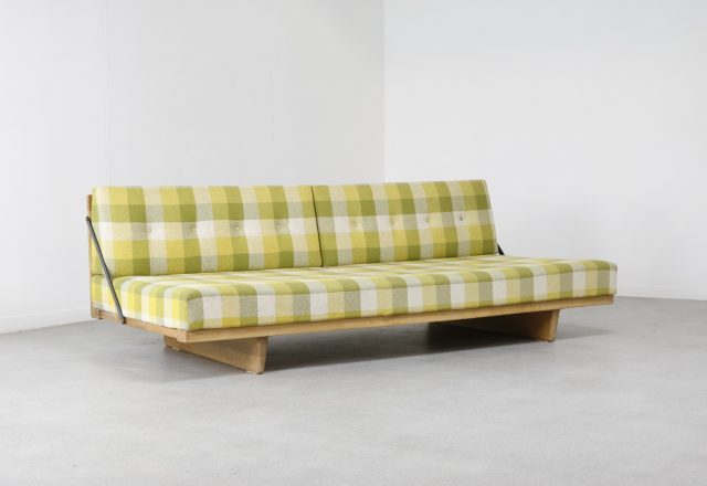 Vintage Børge Mogensen sofa daybed model 192 original Kvadrat wool upholstery- Fredericia Stolefabrik 1950s 1