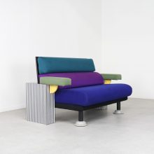 Vintage Michele de Lucchi Lido sofa Memphis Milano postmodern Italian design classic 1980s 1982 - Ettore Sottsass Peter Shire 1