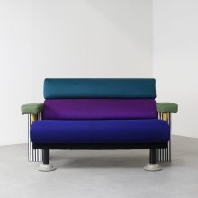 Vintage Michele de Lucchi Lido sofa Memphis Milano postmodern Italian design classic 1980s 1982 - Ettore Sottsass Peter Shire 5