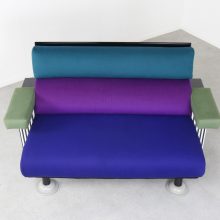 Vintage Michele de Lucchi Lido sofa Memphis Milano postmodern Italian design classic 1980s 1982 - Ettore Sottsass Peter Shire 9