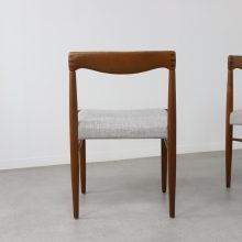 Henry W. Klein for Bramin dining set 1960s 1970s Danish dining chairs armchairs teak 5