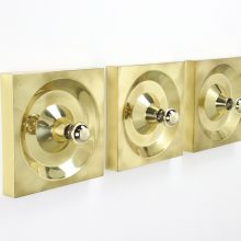 Klaus Hempel - Kaiser Leuchten brass wall lamps 1970s - Vintage messing wandlampen Hollywood regency style 2