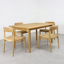 Kurt Østervig KP Møbler 1960s Vintage Deense eettafel massief eiken - Mid century Danish solid oak dining table 2