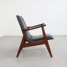 Louis van Teeffelen Webe Mid century Dutch design lounge chair - Vintage Nederlands design fauteuil 1960s 3