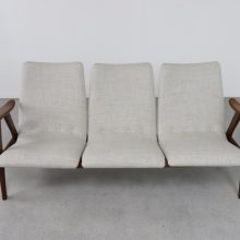 Rare Louis van Teeffelen sofa - Webe A serie - Mid century Dutch design seating - Vintage Nederlands design 3 zits bank 1960s 2