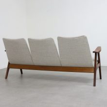 Rare Louis van Teeffelen sofa - Webe A serie - Mid century Dutch design seating - Vintage Nederlands design 3 zits bank 1960s 7