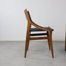 Vestervig Eriksen rosewood dining chairs by for Brdr. Tromborg Eftf 1960s Vintage Deens design eetkamerstoelen palissander 5