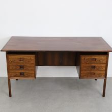 Vintage Arne Vodder rosewood writing desk by Sibast Denmark 1960s - Vintage Deens bureau palissander 3