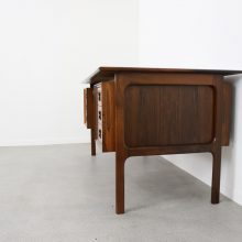 Vintage Arne Vodder rosewood writing desk by Sibast Denmark 1960s - Vintage Deens bureau palissander 6