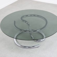 Vintage Paul Tuttle Anaconda coffee table for Strässle 1970s Swiss design spage age 4