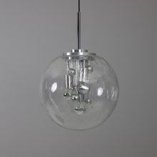 Doria Leuchten vintage sputnik globe hanging lamp 1960s 4