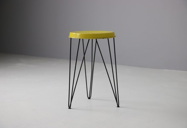 Tjerk Reijenga vintage industrial Dutch design stool 1950s Pilastro Holland 4