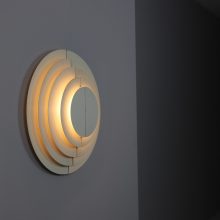 Cesare Casati & Emanuele Ponzio ‘ Meander ’ C-1615 wall lights by Raak Amsterdam 1970s vintage Dutch design lighting 2