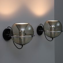 Frank Ligtelijn C-1512.20 Globe vintage wall lights by Raak Amsterdam 1960s mid century Dutch design 6