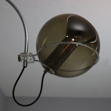 Frank Ligtelijn Sagittarius C-1514.22 Globe vintage arc wall light by Raak Amsterdam 1960s mid century Dutch design 2