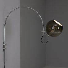 Frank Ligtelijn Sagittarius C-1514.22 Globe vintage arc wall light by Raak Amsterdam 1960s mid century Dutch design 6