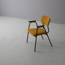 Pierre Guariche M armchair for Meurop vintage industrial Belgian design 2