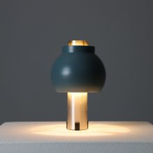 Vintage industrial Dutch design mushroom table lamp in the manner of Anvia Almelo 1950s 6