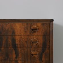 William Watting for Fristho sideboard rosewood & teak 1960s vintage Dutch design cabinet 8