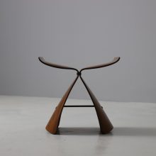 Early rosewood butterfly stool by Sori Yanagi for Tendo Mokko Japan 1954 Rare Japanese design 3