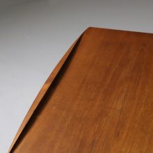 Grete Jalk vintage coffee table in teak by Poul Jeppesen Denmark 1960s 2