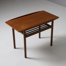 Grete Jalk vintage coffee table in teak by Poul Jeppesen Denmark 1960s 5