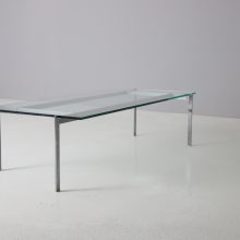 Vintage coffee table in the manner of Poul Kjearholm PK61 1960s 2