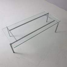 Vintage coffee table in the manner of Poul Kjearholm PK61 1960s 3