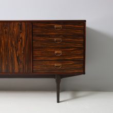 Arnold Merckx Jr. for Fristho sideboard rosewood 1960s vintage Dutch design cabinet 4