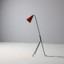 Svend Aage Holm Sørensen grasshopper floor lamp for Holm Sørensen & Co vintage Danish design lighting 1950s 8