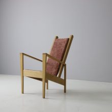 Vintage Dutch design lounge chair by Wim Mulder for meubelatelier Allerhanden 1985 1