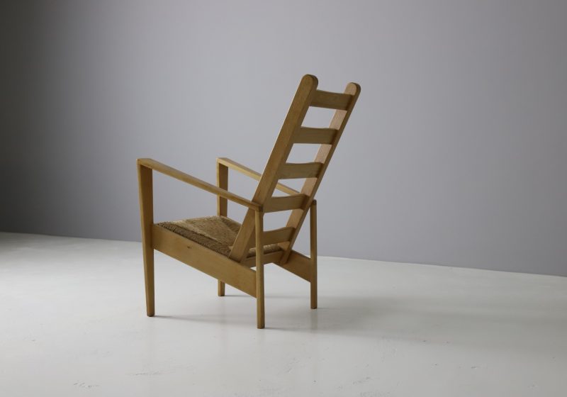 Vintage Dutch design lounge chair by Wim Mulder for meubelatelier Allerhanden 1985 6