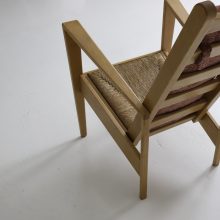 Vintage Dutch design lounge chair by Wim Mulder for meubelatelier Allerhanden 1985 8