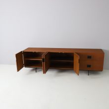 Cees Braakman DU03 sideboard in teak Japanse series for Pastoe 1950s Vintage mid century Dutch design 10