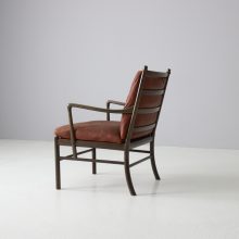 Vintage Ole Wanscher PJ 149 Colonial chair for Poul Jeppesen Møbelfabrik A:S Denmark 1949 1940s mid century Danish lounge chair 6